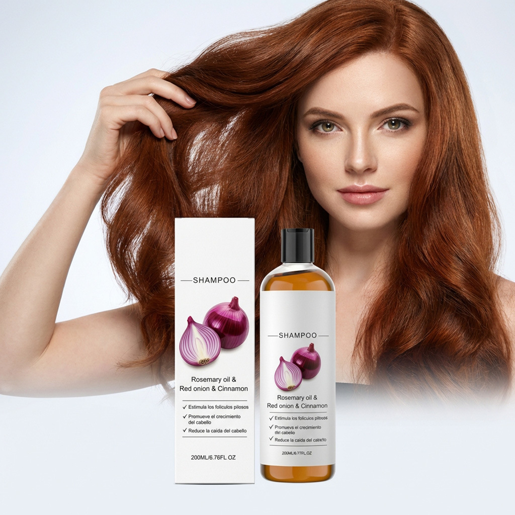 Hair Care For Hair Fall - شامبو إكليل الجبل والبصل الأحمر المضاد