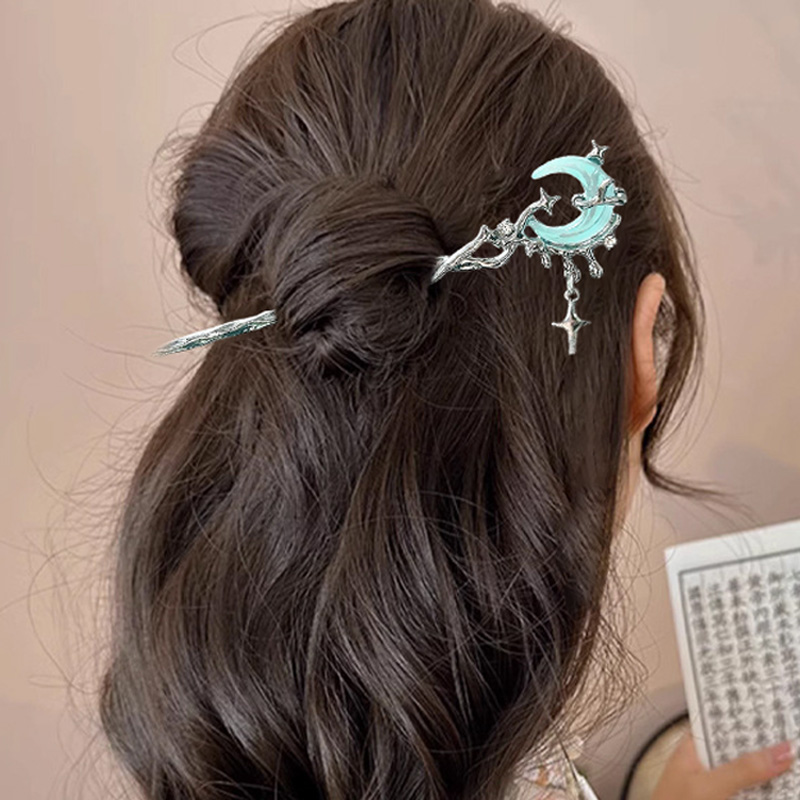 دبابيس شعر على شكل نجوم وهلالا - مراجعة Hair Care Japanese وسعره